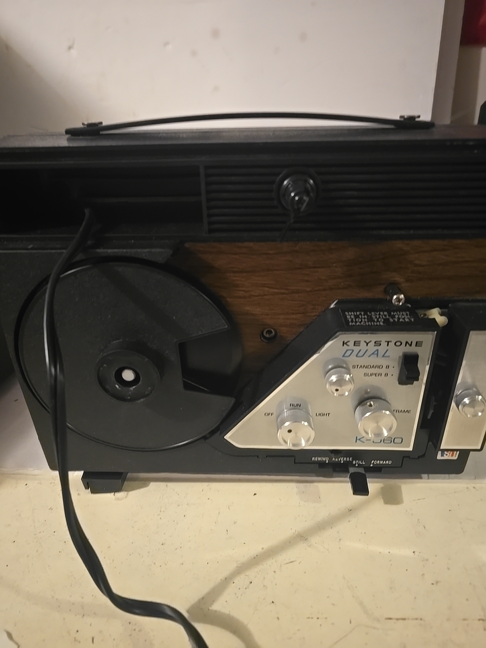Keystone Movie 8 mm Projector Dual 8 K-560 Vintage W/ original box WORKS
